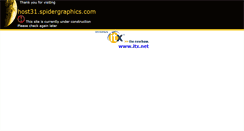 Desktop Screenshot of host31.spidergraphics.com