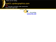 Tablet Screenshot of host31.spidergraphics.com